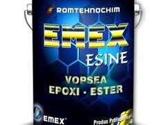 Vopsea Epoxidica Monocomponenta Epoxi-Ester ?Emex Esine? - Negru - Bid. 23 Kg